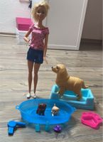 Barbie mit Hund und Welpen Hessen - Erbach Vorschau