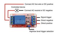 5V DC Relais mit entkoppeltem high/lowTrigger und NO/NC Kontakten Bayern - Hohenwart Vorschau