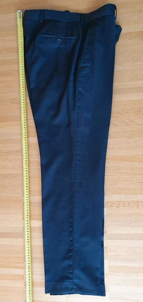 HIGH END ANZUG HOSE ROY ROBSON Größe 52 Blau circa L / Large in Hannover