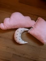 Kissen Baby Kinderzimmer rosa Wolke Mond rosa weiß Nordrhein-Westfalen - Selfkant Vorschau