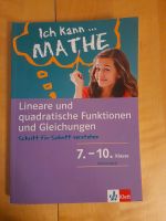 Ich kann Mathe  lineare u. quadratische Funktionen Baden-Württemberg - Ringsheim Vorschau