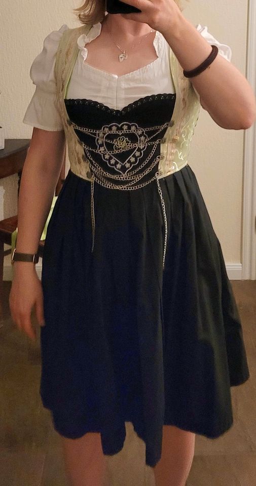 Dirndl  Midi Tracht  Damen Größe 36 in Uplengen