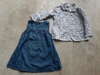 Set Jeanskleid mit schicker Bluse von H&M Gr.74 Nordrhein-Westfalen - Balve Vorschau