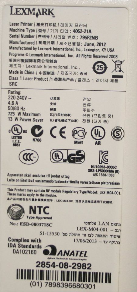 lexmark t652 in Neuffen