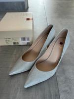 Högl Schuhe Braut Leder offwhite Ivory Gr. 40 Bayern - Cadolzburg Vorschau