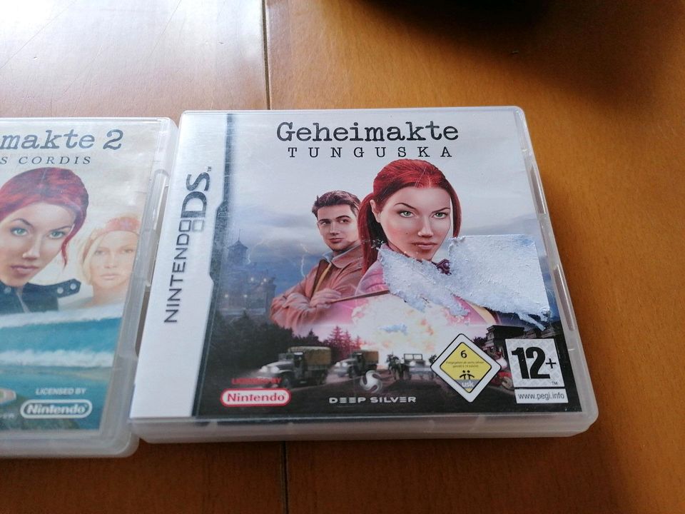 3 Spiele für Nintendo DS zus. 17,-Euro in Eschershausen