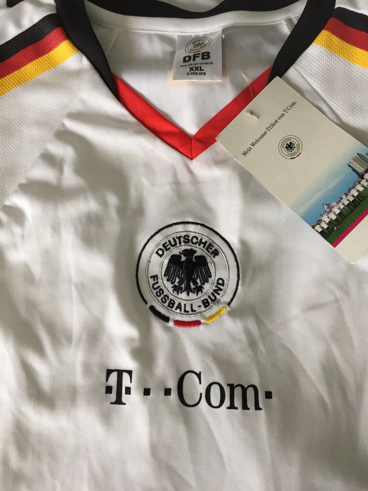 Neu DFB Fussball Trikot - T-Shirt - XXL , 2XL weiß in Meine