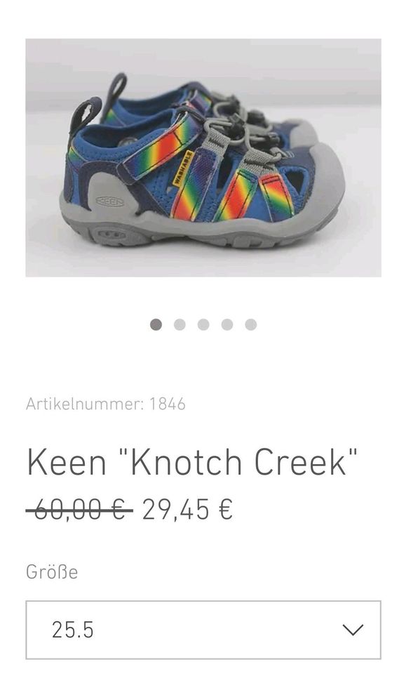 Neue Keen Sandalen Gr. 24 25,5 27,5 30 31 34 35 Trekking in Herzogenaurach