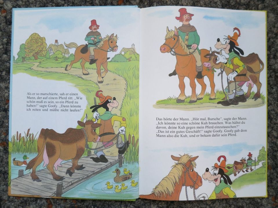 Kinderbuch Goofy im Glück Walt Disney Buch Comic in Dresden