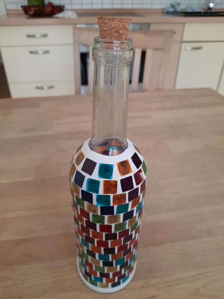 Mosaik Flasche in Achern