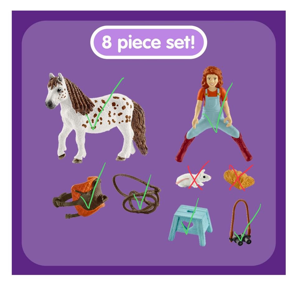 Schleich Horse Club - Mia & Spotty Set in Wunstorf