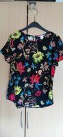 Bluse Kurzarm / Shirt, Blumen, H&M, Gr. 38 Hessen - Brachttal Vorschau