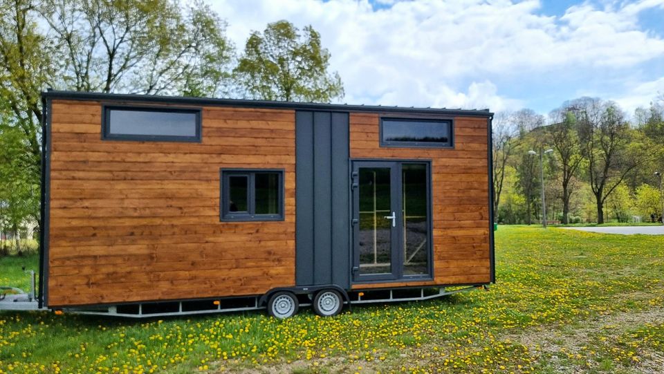 Baugenehmigungsfähig! Tiny House 7,2m mit 2 Schlafnischen! Wunderschönes Minihaus mit Statik! Top-Qualität & einzigartiger Look! Mini Haus Tinyhaus Modulhaus Mikrohaus in Wolbeck