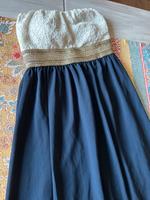 Bandeau Kleid lang Glitzer Urlaub 34 36 Marine Glitzer ✨ Niedersachsen - Wietze Vorschau