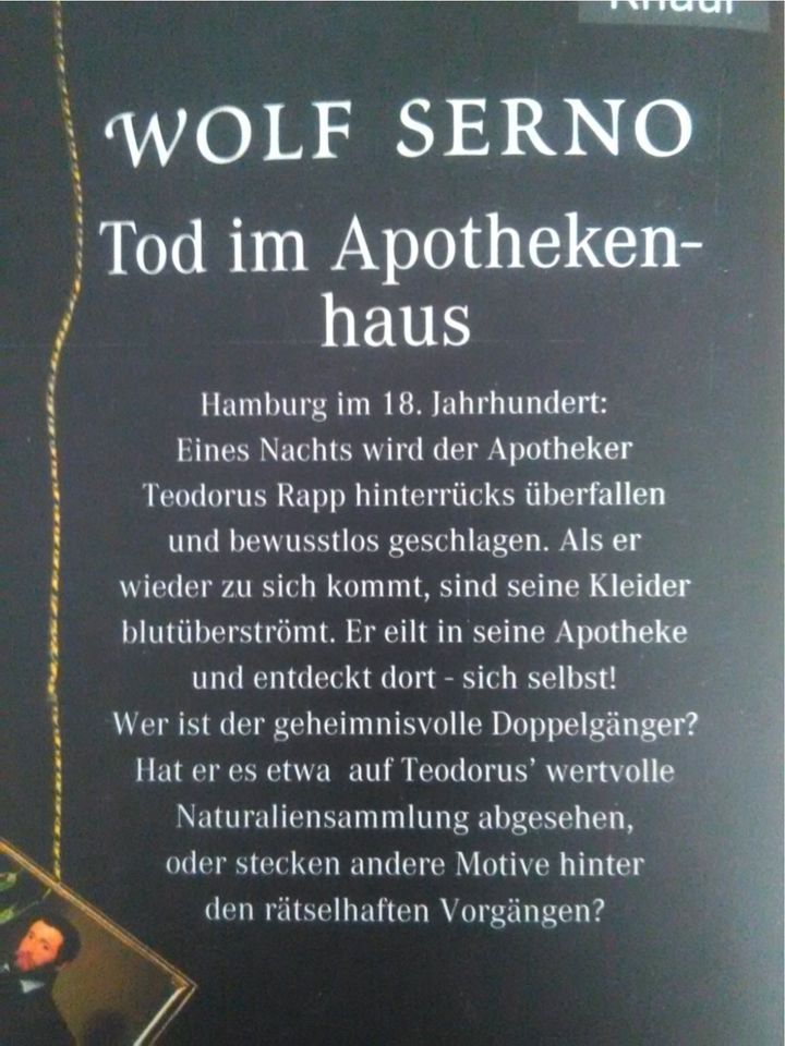Tod im Apothekenhaus *** Wolf Serno in Ellerau 