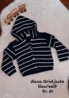 Alana Strickjacke blau/weiß Gr. 62 Bayern - Germaringen Vorschau