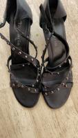 Schwarze Sandalen Sachsen-Anhalt - Halle Vorschau
