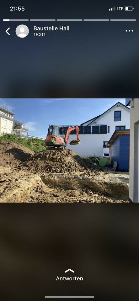 Baggerarbeiten für Haus,Hof und Garten in Feuchtwangen