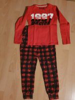 Schlafanzug, Pyjama, 122 128, rot schwarz, vingino, wNeu Bayern - Deggendorf Vorschau