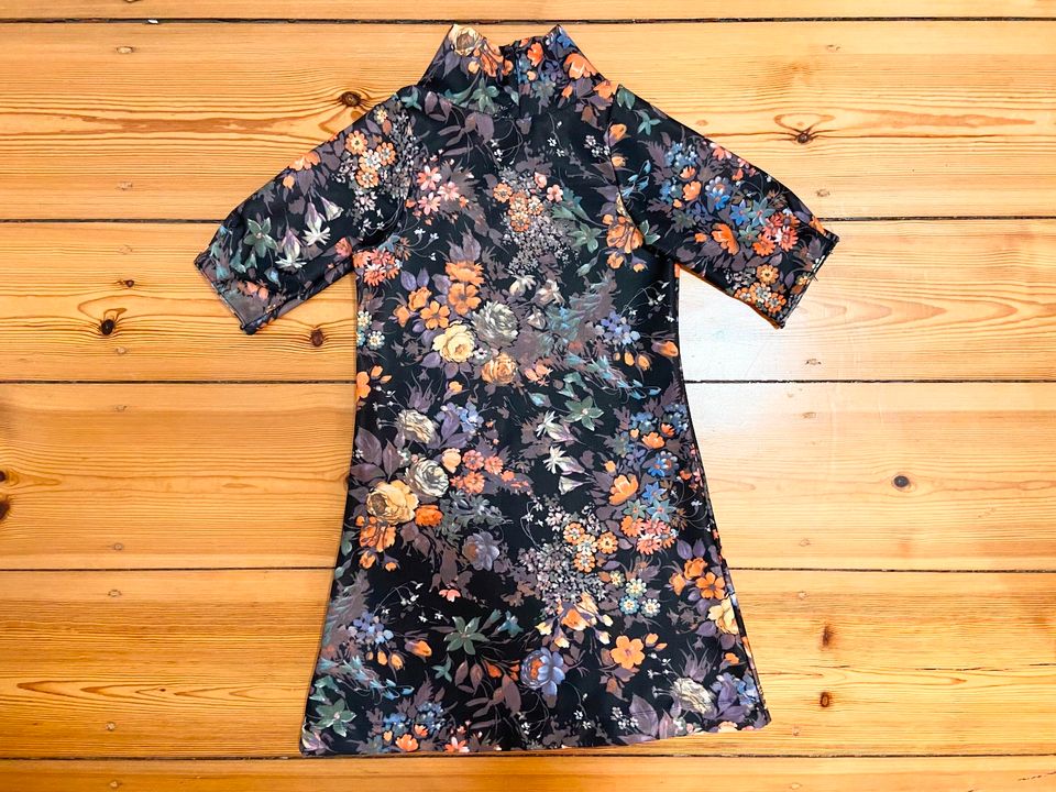 NEU Kleid Blumen Kostüm Vintage Theater Fasching handmade in Berlin