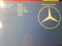 Mercedes Benz  " W123 " 200,230E,230CE,250 Bedienungsanleitung Niedersachsen - Bad Essen Vorschau