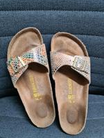 Birkenstock Madrid Sandalen (Größe 42) Farbe shiny snake Bayern - Markt Schwaben Vorschau