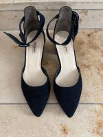 Pumps Riemchensandale blau Navy dunkelblau Paul Green 38 5 Bayern - Mühldorf a.Inn Vorschau