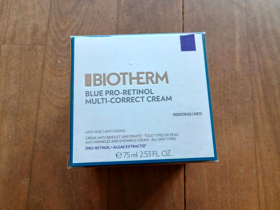 BIOTHERM -blue Pro Retinol Multi -correct Cream 75 ml -NEU-Ovp in Korschenbroich