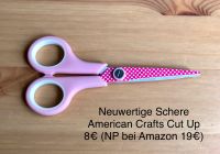 Hochwertige Bastelschere American Crafts Cut Up Schere klein neu Hessen - Marburg Vorschau