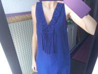 Kleid Zara XS lila Fransen Saarland - Wadern Vorschau