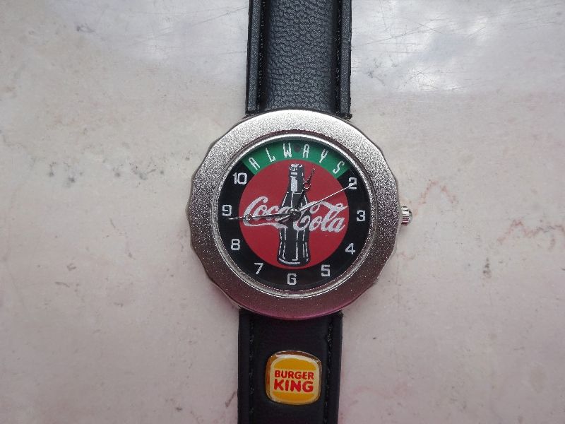 Coca Cola  Armbanduhr von Burger King - Vintage in Schloß Holte-Stukenbrock