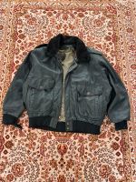 Vintage 80s Fliegerjacke Lederjacke Nordrhein-Westfalen - Gummersbach Vorschau