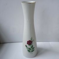 Z&Co Tirschenreuth - Vase - Porzellan - Weiss - Rose - 1960er Niedersachsen - Zeven Vorschau