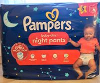 Pampers baby-dry night pants Größe 5 Thüringen - Eisenberg Vorschau