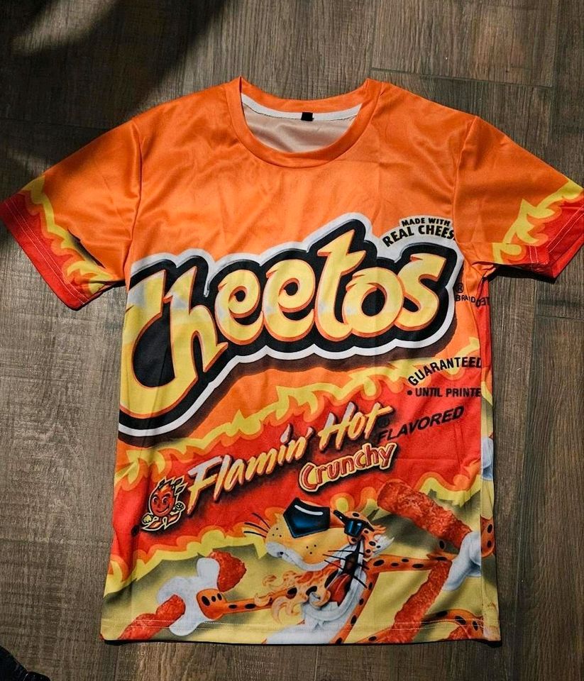 CHEETOS Shirt Chips Flamming Hot Fan Shirt Size S in Reutlingen