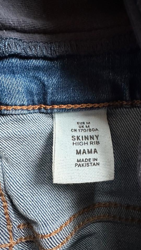 Gr. M H&M Skinny High Rib Umstandshose Schwangerschaftshose in Johannesberg