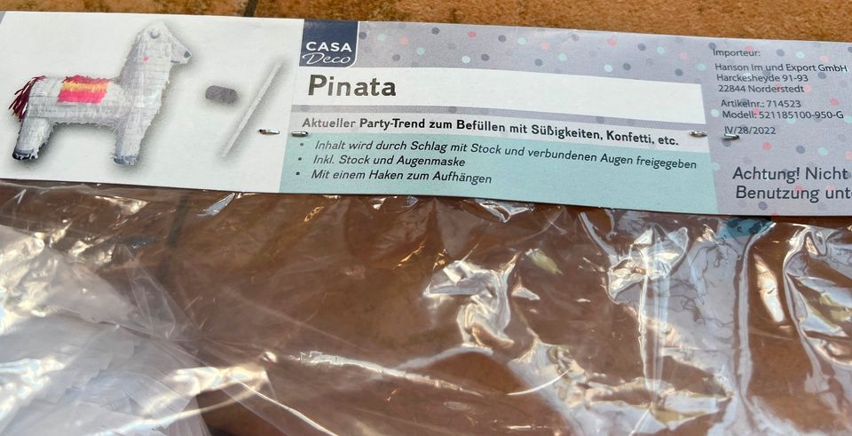 Pinata - nagelneu und verpackt in Glottertal