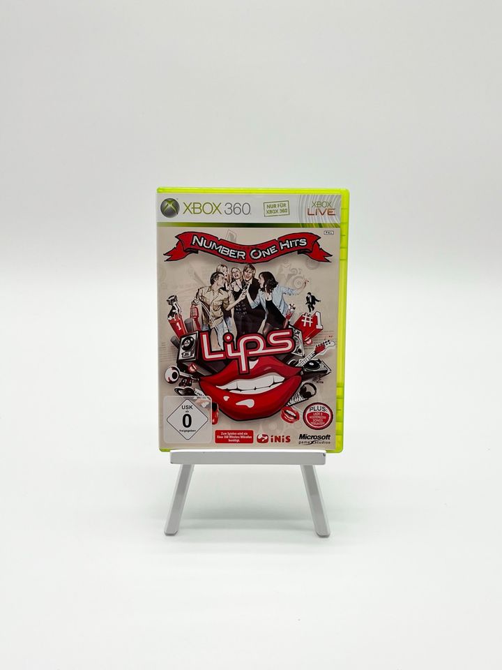 XBOX 360 Spiel Lips - Number One Hits in Filderstadt