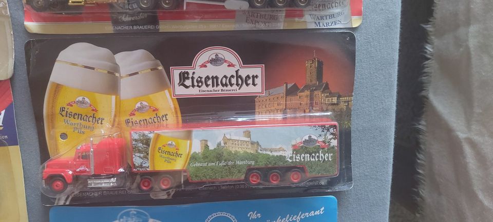 bier trucks 14 stück 2 mit d. wartburg in Schönau v d Walde