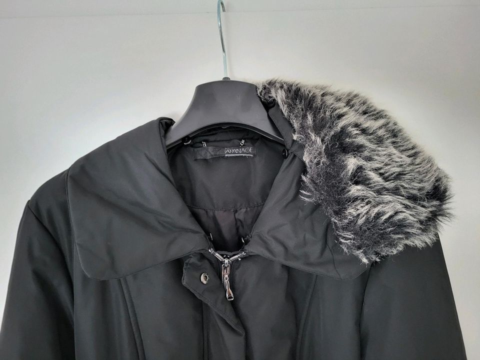 Apanage Winterjacke schwarz, Größe 40 in Köln