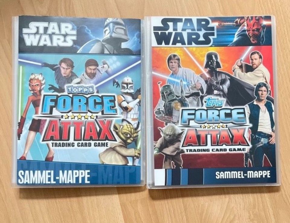 2x Star Wars Clone Wars Serie 1 + Movie Series 1 TCG Force Attax in Wismar