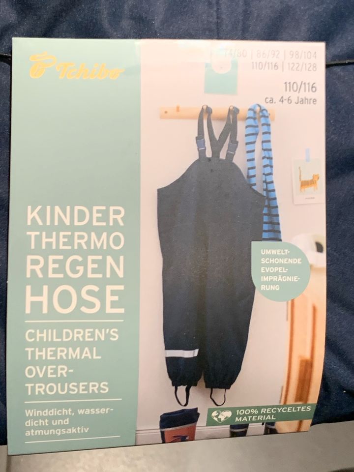 Kinder Thermo Regenhose TCM NEU OVP in Driedorf