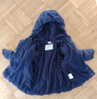 Winterjacke wattiert Gr. 86/92 dunkelblau Hessen - Linden Vorschau