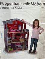 Puppenhaus aus Holz Zubehör Möbel Puppen-Villa Mädchen Spielzeug Hessen - Neu-Isenburg Vorschau