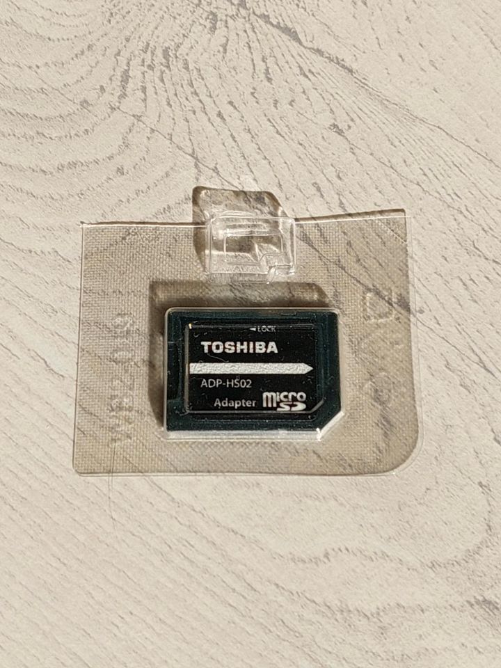 Toshiba Adapter Micro SD ADP-H502 Speicherkartenadapter Converter in  Niedersachsen - Wilhelmshaven | Speicher gebraucht kaufen | eBay  Kleinanzeigen ist jetzt Kleinanzeigen