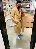 Uniqlo U Polyester Trenchcoat Mantel Coat Beige Braun - Size L Eimsbüttel - Hamburg Eimsbüttel (Stadtteil) Vorschau