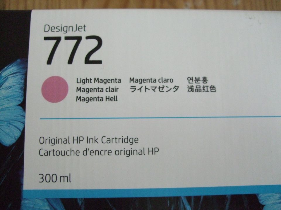 HP 772 Design Jet Light Magenta (CN631A) in Teningen