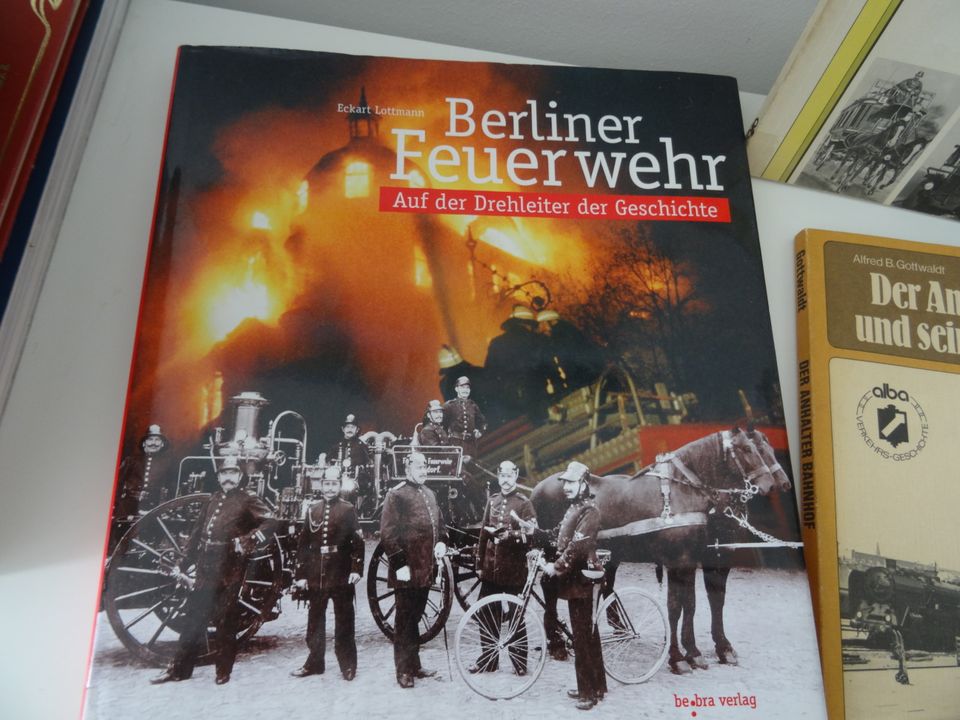 H Berliner Feuerwehr, Omnibusse, Anhalterbahnhof in Berlin