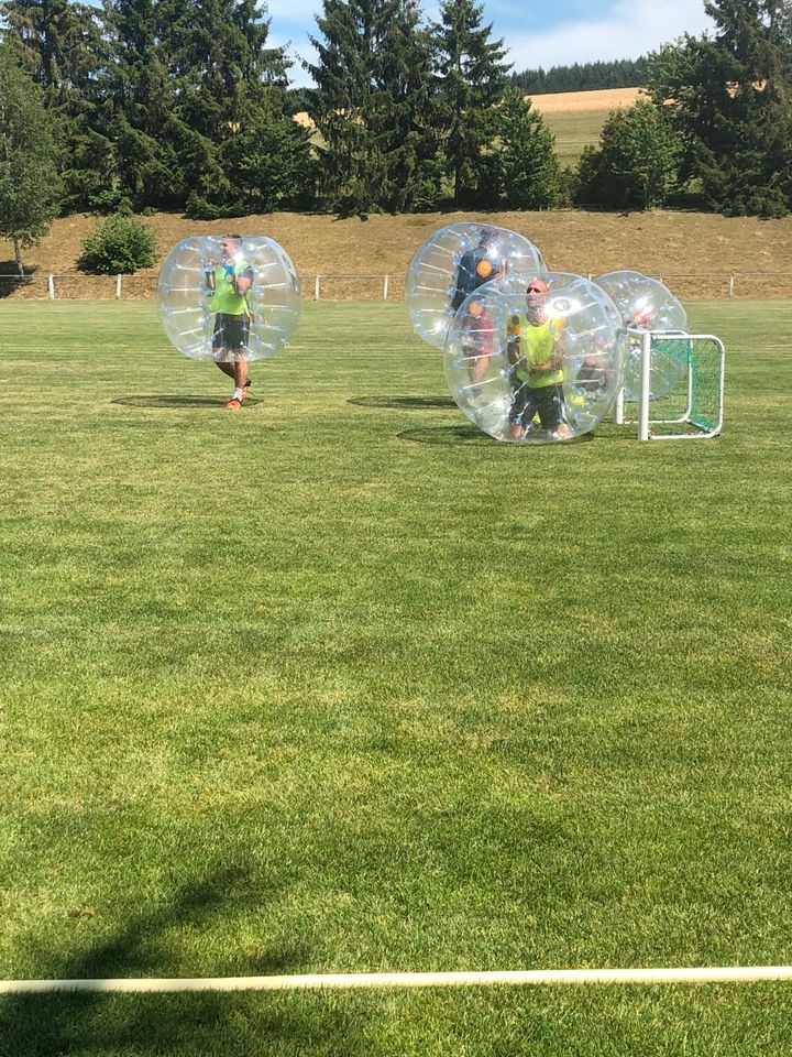 Bubble Ball Geburtstag Verein Veranstaltung Event Fest Fußball in Fischbach