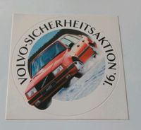 VOLVO SICHERHEITSAKTION '91 Aufkleber Sticker # tiptop Niedersachsen - Scheden Vorschau